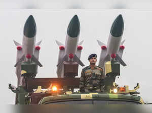 New Delhi: Defence Research and Development Organisation (DRDO)'s Akash Missile ...