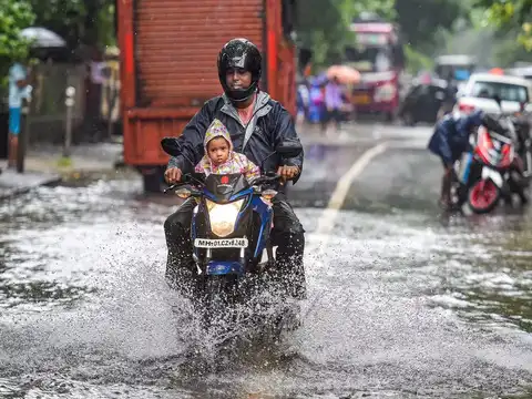 Some villages still get heavy rain