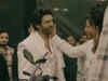 Kartik Aaryan's Fanboy Moment: Shah Rukh Khan hugs and pats his cheeks