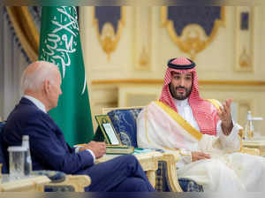 Saudi Crown Prince Mohammed bin Salman and U.S. President Joe Biden