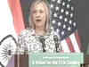 US betting on India, says Hillary in Chennai