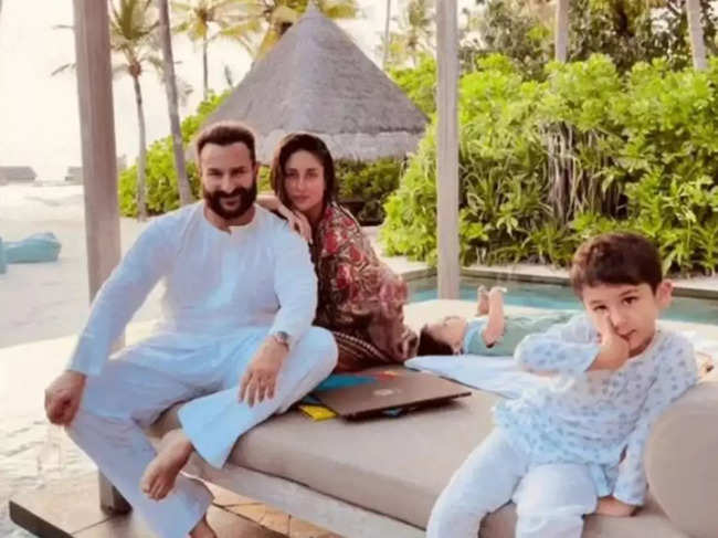 Saif and Kareena are currently vacationing in Europe with their children.