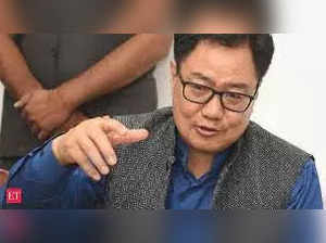 Issue of checking corruption in judiciary is to be addressed by judiciary itself:  Kiren Rijiju