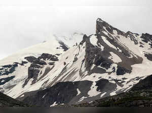 Anantnag, July 07 (ANI): A view of the Garhwal Himalaya range at Uttarakhand's p...