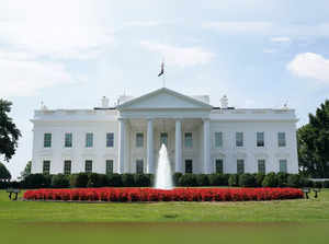 The White House, where it was announced that President Biden has tested positive for COVID-19 in Washington