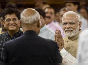 Prime Minister Narendra Modi and Ram Nath Kovind