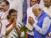 PM Narendra Modi, ex-president Pratibha Patil call on President Droupadi Murmu