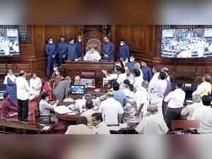 In the post-lunch session, Minister of State for Parliamentary Affairs V Muraleedharan moved a resolution naming the 19 members and seeking their suspension for the remaining period of this week.