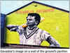 Leicester cricket ground is named after Sunil Gavaskar. See pic