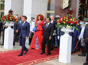 French President Emmanuel Macron visits Cameroon