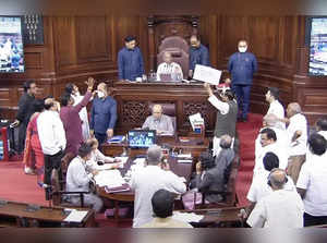 Rajya Sabha MPs suspended