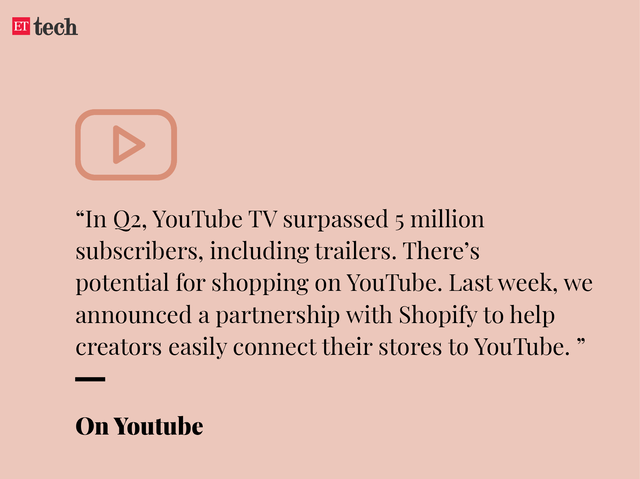 Lot of potential for shopping on YouTube