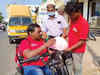 Zomato delivery partner in a wheelchair wins many hearts
