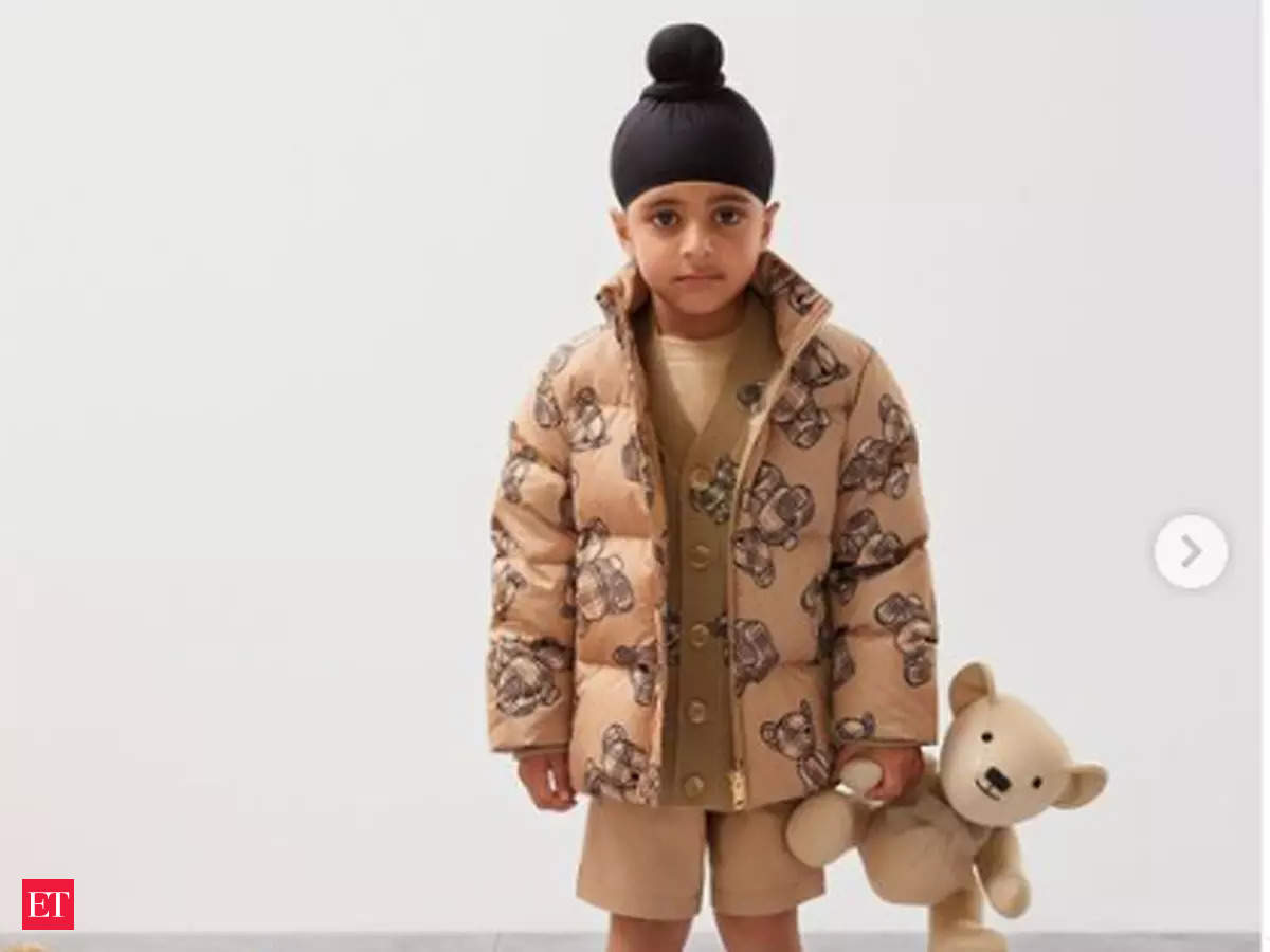 Burberry Sikh Model: Burberry Children's first Sikh model wins hearts on  social media - The Economic Times