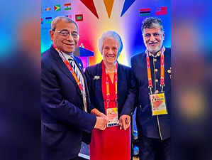 Birmingham: Anil Khanna, Acting President of Indian Olympic Association (IOA) an...