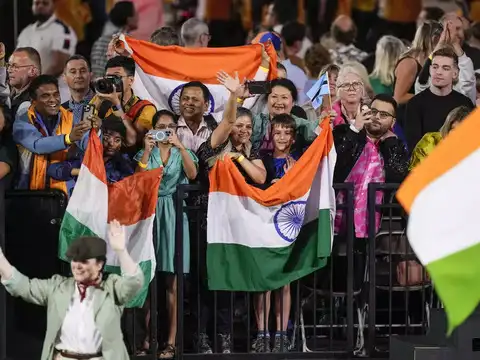 Supporters of Indian teams