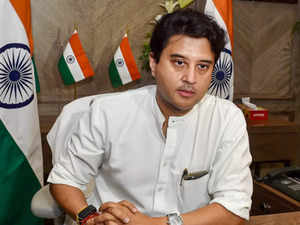 Union ministers Jyotiraditya Scindia