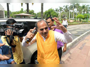 New Delhi, July 28 (ANI): Congress MP Adhir Ranjan Chowdhury speaks to the media...