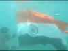Har Ghar Tiranga campaign: Indian Coast Guard performs underwater flag demo at Sea