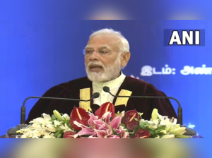 Anna University convocation: NEP ensures greater freedom for youth, PM Narendra Modi says