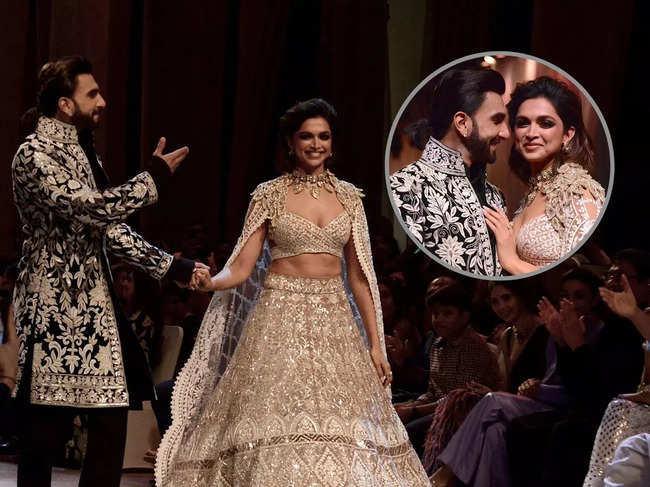 ​Ranveer-Deepika's electrifying on-stage chemistry won hearts.​