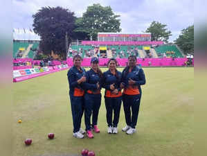 CWG 2022: Medal in sight as Women's Fours team makes it to semifinals in lawn bowls at Birmingham, skp