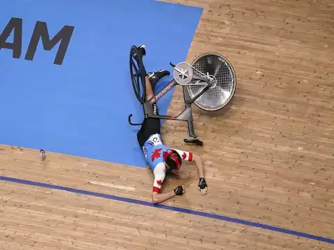 Cyclists hospitalised
