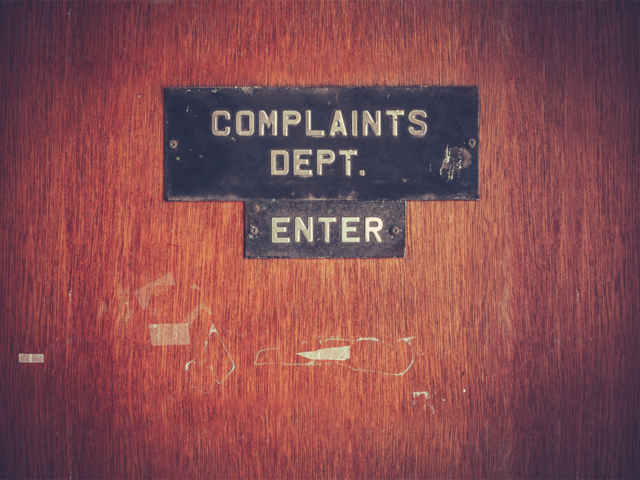 Ways to register complaints