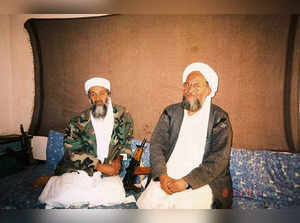 File Photo: Osama bin Laden with Ayman al-Zawahiri