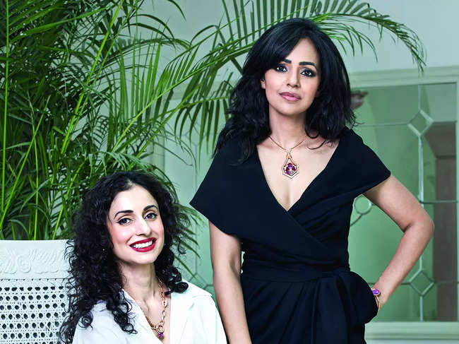 Femininity forms the essence of Gauri and Nainika's label