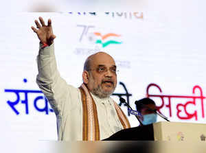 Union Home Minister Amit Shah addresses at the 3rd edit...
