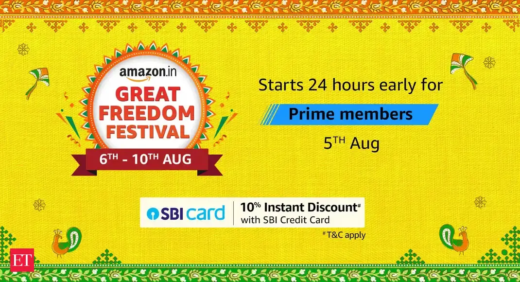 Amazon Sale Today Amazon Great Freedom Festival Sale is live with