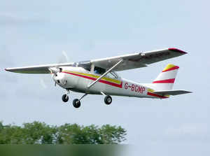 Lighter plane crashes at UK's Cotswold airport. Pilot, 2 passengers injured