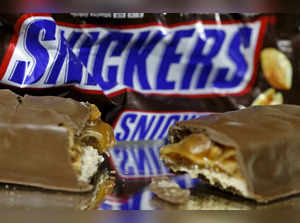 FILE PHOTO:  Snickers bars are seen in this picture illustration