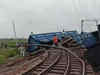 Watch: 8 bogies of a goods train derailed on the Delhi Rohtak railway line in Haryana