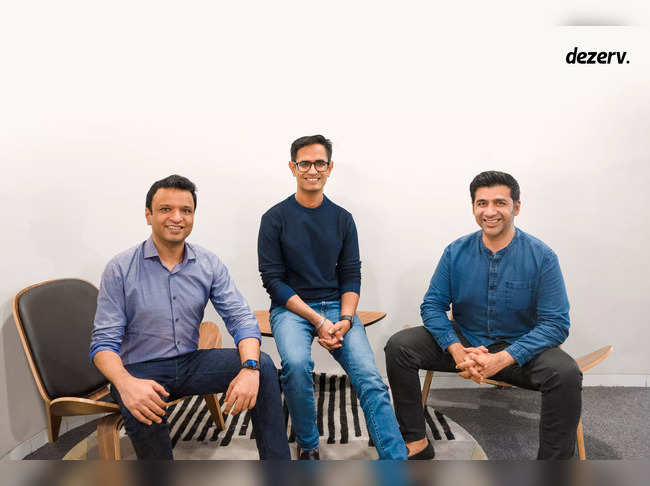 Cofounders of Dezerv: Vaibhav Porwal, Sandeep Jethwani, and Sahil Contractor