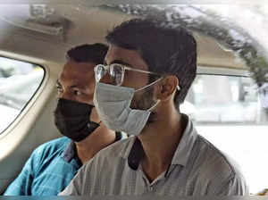 New Delhi, Aug 08 (ANI)_ Mohsin Ahmed being produced before Patiala House Court ....