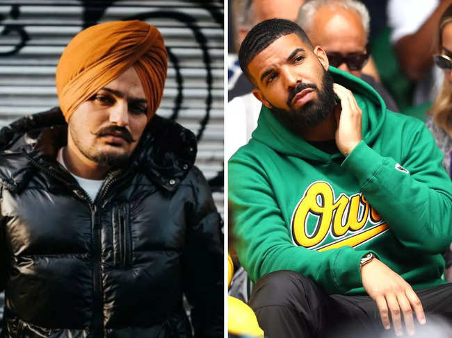 Rapper Drake  singer Sidhu Moose Wala