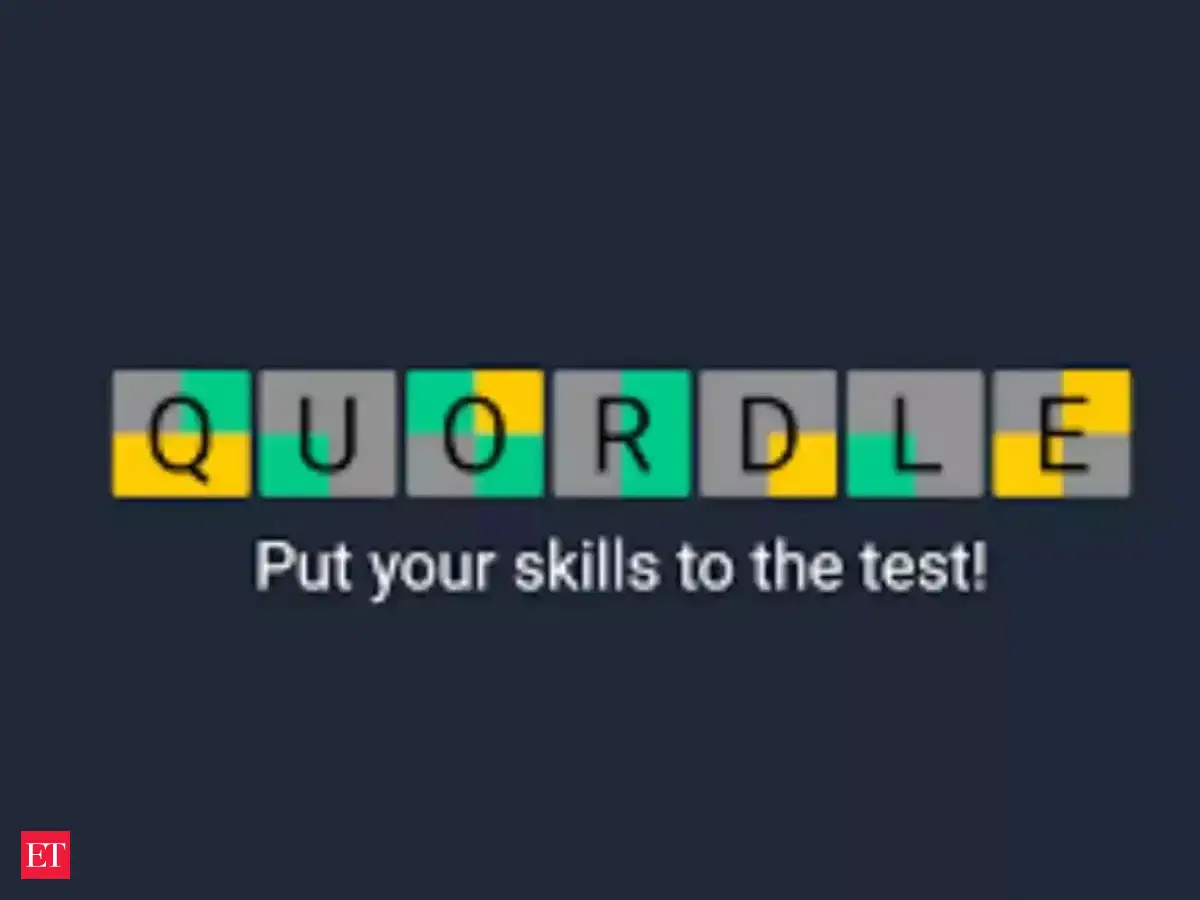 Quordle 199 Answer: Quordle #199: Here are hints and answers for today's word  puzzle - The Economic Times
