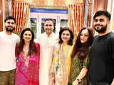 Raksha Bandhan bonding at Ambanis! Anil spends family time with sisters Nina Kothari, Deepti Salgaocar