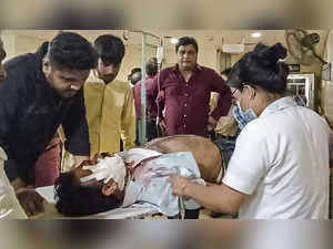 Agartala: Congress MLA Sudip Roy Barman undergoes treatment at a hospital in Aga...