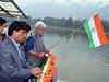J&K: LG Manoj Sinha flags off ‘Tiranga Shikara Rally’ at Dal Lake in Srinagar
