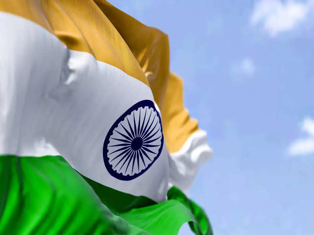 The national flag can't be flown over or adjacent to another flag or fabric. ​