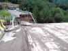 Heavy rains and cloudburst damages Kalka-Shimla highway in Solan