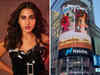 On Sara Ali Khan's 27th birthday, fans light up Times Square billboard, do flash mob