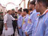 Watch: Defence Minister Rajnath Singh interacts with armed forces athletes from CWG ’22