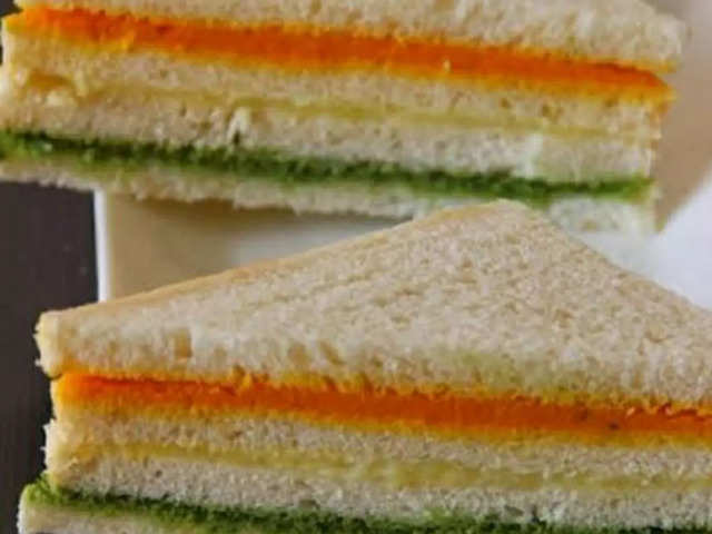 ​Tri-color sandwich