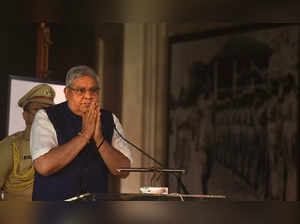 Kolkata: West Bengal Governor Jagdeep Dhankar arrives to address an event of the...
