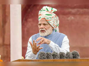 **EDS: SCREENGRAB FROM YOUTUBE** New Delhi: Prime Minister Narendra Modi address...