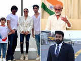 SRK, Rajinikanth, Mohanlal & others celebrate 75th Independence Day; extend warm wishes